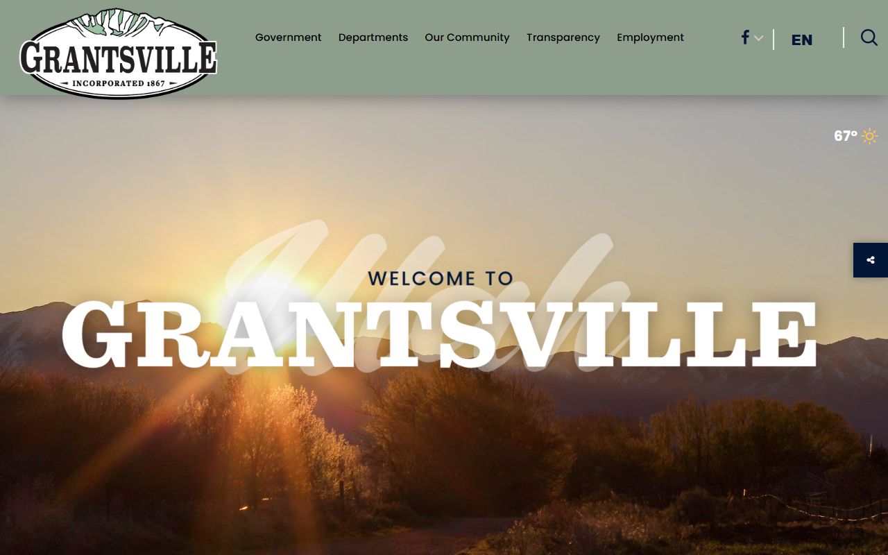 Grantsville City website for Grantsville residents directory records